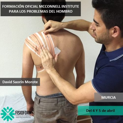 FORMACIÓN OFICIAL MCCONNELL INSTITUTE PARA LOS PROBLEMAS DEL HOMBRO Abril Murcia