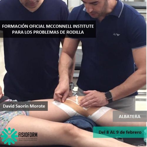 FORMACIÓN OFICIAL MCCONNELL PARA LOS PROBLEMAS CRÓNICOS DE RODILLA BASADO EN LA EVIDENCIA