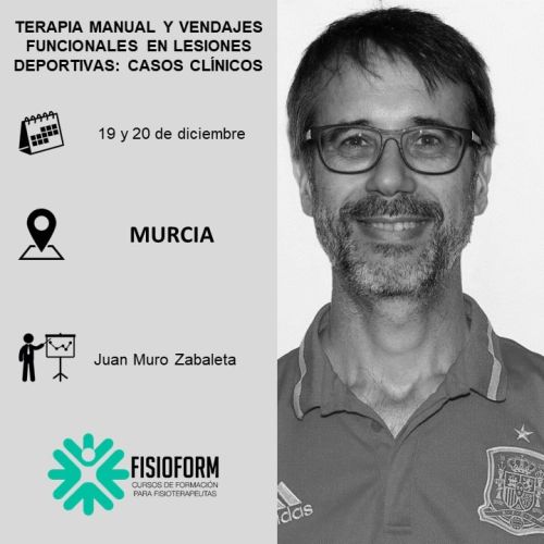 TERAPIA MANUAL Y VENDAJES FUNCIONALES EN LESIONES DEPORTIVAS: CASOS CLÍNICOS (Diciembre) Murcia