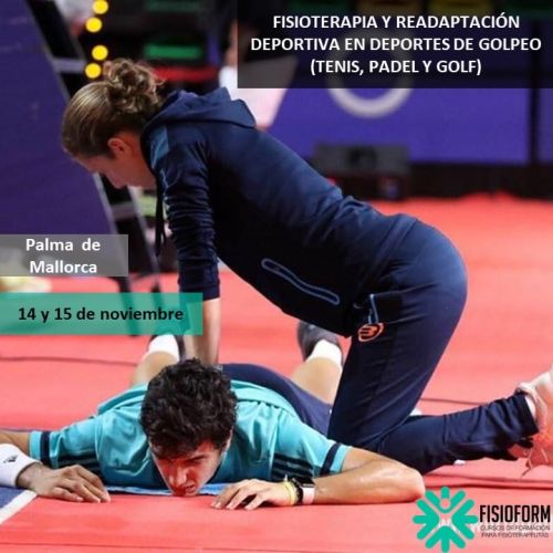 FISIOTERAPIA Y READAPTACIÓN DEPORTIVA EN DEPORTES DE GOLPEO (TENIS, PADEL Y GOLF) Abril (Alicante) - Imagen 3