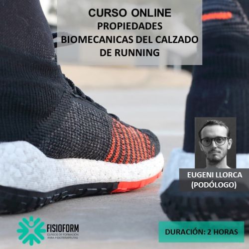 CURSO ONLINE. PROPIEDADES BIOMECÁNICAS EN EL CALZADO DE RUNNING