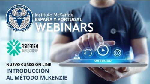 CURSO ONLINE EN DIRECTO. INTRODUCCIÓN AL MÉTODO McKENZIE. COLUMNA LUMBAR.