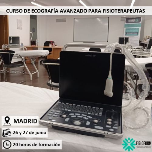 CURSO DE ECOGRAFÍA AVANZADO PARA FISIOTERAPEUTAS (MADRID) Junio