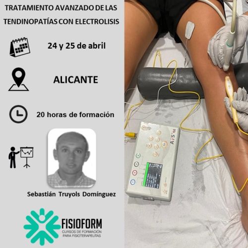 TRATAMIENTO AVANZADO DE LAS TENDINOPATÍAS CON ELECTROLISIS (Alicante) Abril