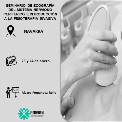 SEMINARIO DE ECOGRAFÍA DEL SISTEMA NERVIOSO PERIFÉRICO E INTRODUCCIÓN A LA FISIOTERAPIA INVASIVA Enero (Navarra)