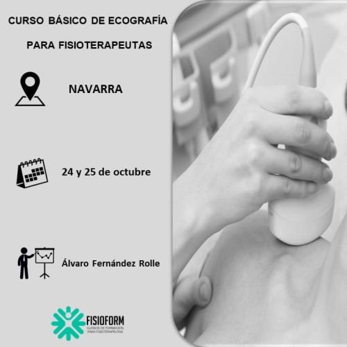 CURSO BÁSICO DE ECOGRAFÍA PARA FISIOTERAPEUTAS Octubre (Navarra)