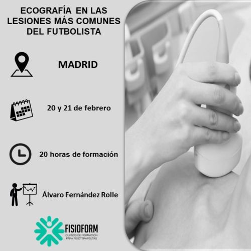 CURSO BÁSICO DE ECOGRAFÍA PARA FISIOTERAPEUTAS Febrero (Madrid)