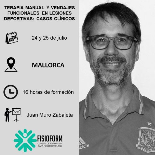 TERAPIA MANUAL Y VENDAJES FUNCIONALES EN LESIONES DEPORTIVAS: CASOS CLÍNICOS Julio (Mallorca)