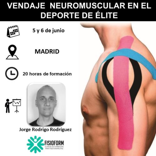 VENDAJE  NEUROMUSCULAR EN EL DEPORTE DE ÉLITE Junio (Madrid)