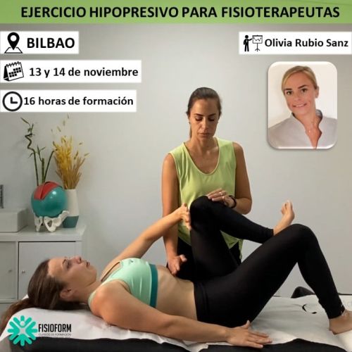 CURSO DE EJERCICIO HIPOPRESIVO PARA FISIOTERAPEUTAS Noviembre (Bilbao)