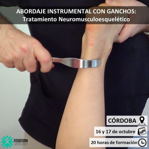 ABORDAJE INSTRUMENTAL CON GANCHOS: Tratamiento neuromusculoesquelético (Córdoba) Octubre
