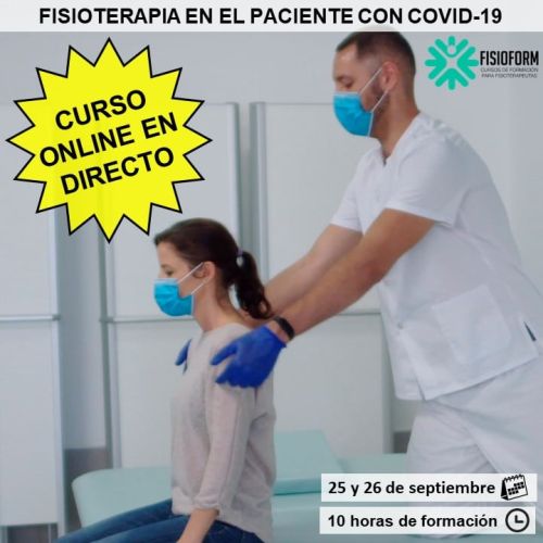 CURSO ONLINE EN DIRECTO. FISIOTERAPIA EN EL PACIENTE CON COVID-19