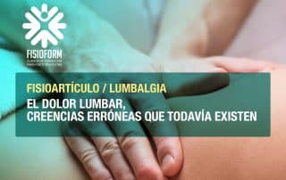 El dolor lumbar portada