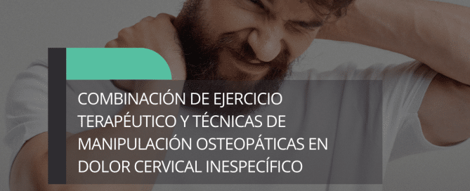 Artículo Ejercicio Terapéutico Dolor Cervical